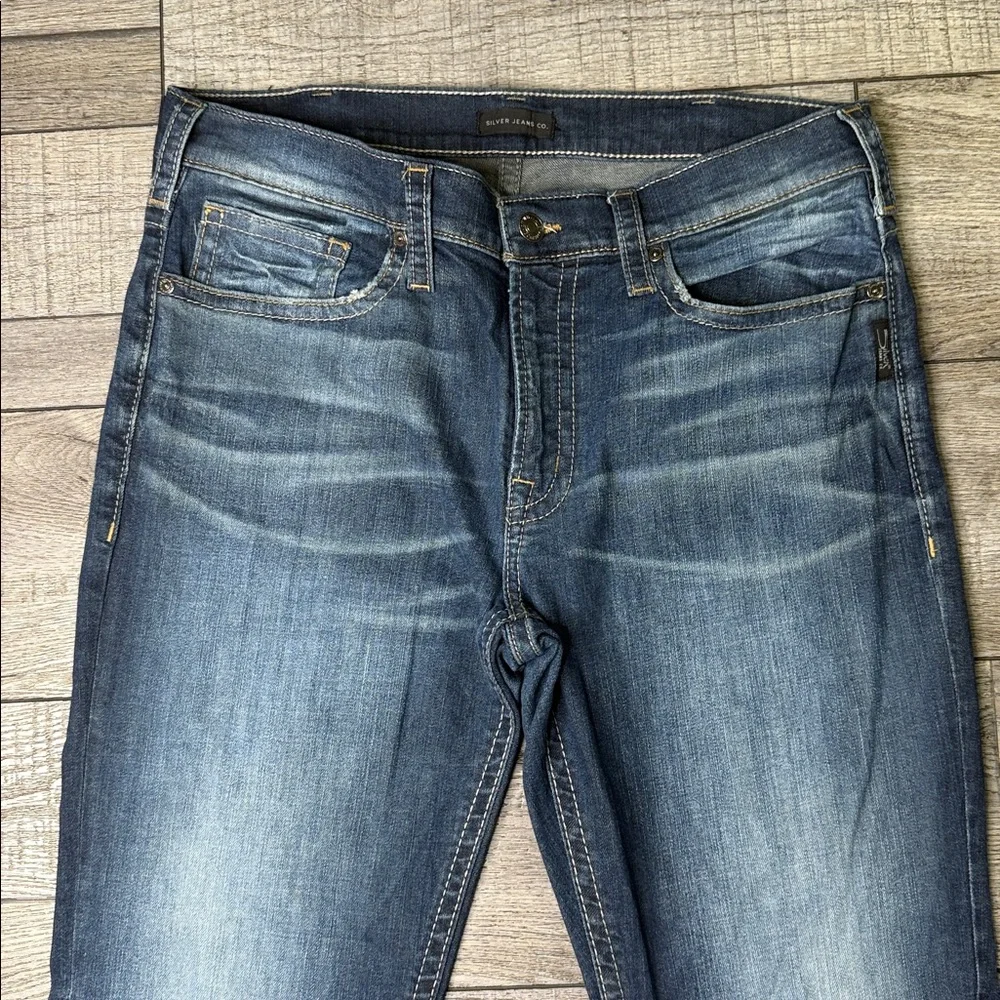 Silver Jeans Dark Blue Denim